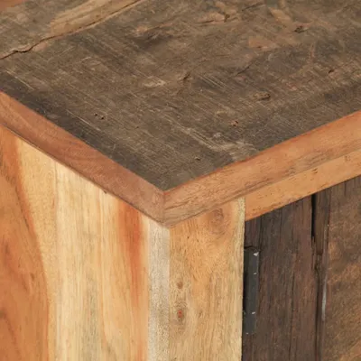 Image de vidaXL Table basse 90x50x31 cm Bois massif recyclé