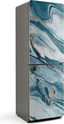 Obrázek produktu pro Magnetický kryt na lednici - Magnetická fólie do kuchyně - dekorace na lednici - samolepicí magnetická tabule - magnetická fólie na dveře lednice - 60x180 cm