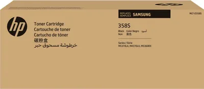 Obrázok produktu pre Samsung Čierna tonerová kazeta MLT-D358S, Čierna, 1 kusov