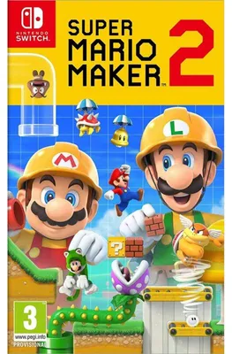 Produktbild von Nintendo Super Mario Maker 2, Nintendo Switch, RP (Rating Pending)