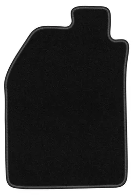 Produktbild von Fahrermatte Velours für Saab 9000 1984-1991 (Limousine) – 1-tlg, Schwarz, passgenau – Wielganizator BASIC
