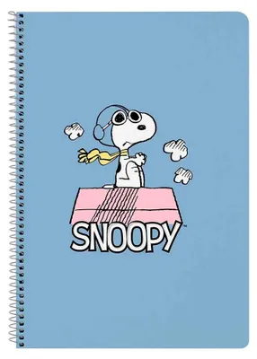 Produktbild von Safta Snoopy 80 Sheets 21.5x31x1 Cm Notizbuch Blau Kinder Blau One Size