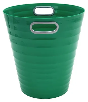 Productafbeelding van Waytex 931076 - Groene bureauprullenbak - Moderne plastic prullenbak