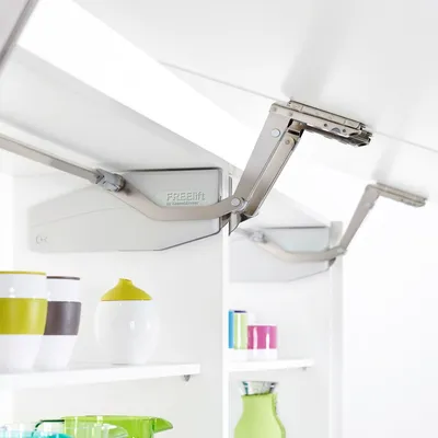 Produktbild von Kesseböhmer FREEswing S6sw Hochschwenkbeschlag für Schrankhöhen von 670 - 800 mm / Klappengewicht 5,3 - 11,3 kg