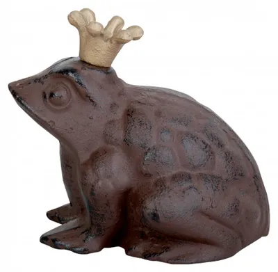 Image de Crapaud royal en fonte - L 20,5 x l 17,5 x H 19,7 cm