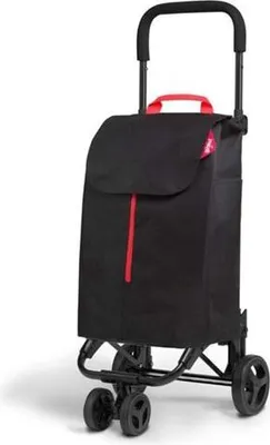 Obrázok produktu pre Gimi Twin Nákupný Vozík 52 L - Čierny 169324