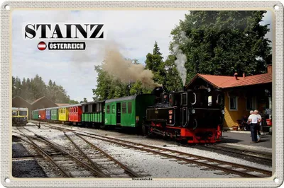 Produktbild von Blechschild Reise Stainz Österreich Museumsbahn 30x20cm