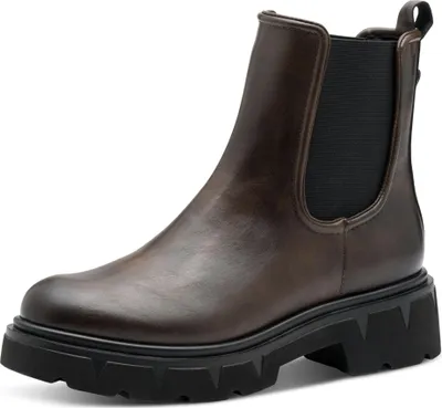 Immagine prodotto di MARCO TOZZI Stivaletto Chelsea donna tacco a blocco 2-25482-45, misura:39 EU, colore:Marrone