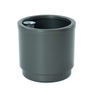 Produktbild von Selbstbewässernde Pflanzgefäße Plastiken Anthrazit (Ø 22 cm)