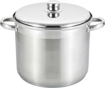 Obrázok produktu pre Hlbok hrniec Rosberg R51211B28S, 28x22 cm, 13,5 l, kovov pokrievka, indukcia, nerezov oce