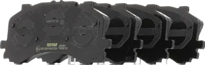 Produktbild von TEXTAR Bremsbeläge Satz Vorne für AUDI A6 Avant (4A5, C8) 2590801