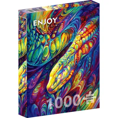 Obrázek produktu pro Puzzle 1000 dílů Enjoy – Duha had