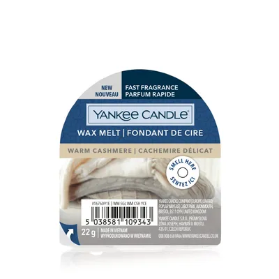 Produktbild von Yankee Candle Warm Cashmere, Rund, Braun, 22 g, 1 Stück(e)