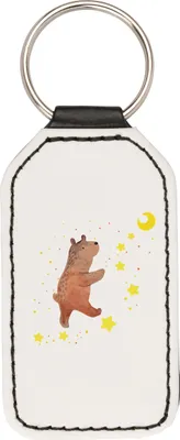 Produktbild von Mr. & Mrs. Panda schlüssel anhänger Bär Träume - Weiß - Geschenk, Teddy, Schlüsselanhänger Mit Spruch, für, schlüsselbund, Träumen, Taschenanhänger, Traum, Traumdeutung
