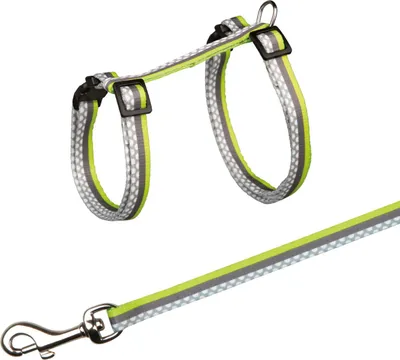 Produktbild von TRIXIE Katzengeschirr mit Leine - diverse - 27–45 cm/10 mm