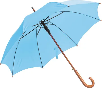 Produktbild von Automatik-Regenschirm / Farbe: hellblau