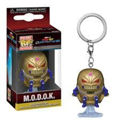 Immagine prodotto di Funko POP Portachiavi tascabile in vinile - Ant Man and the Wasp Quantumania MODOK - 4cm