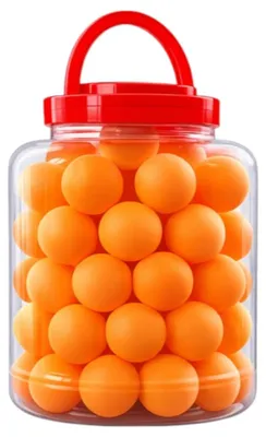 Produktbild von Verk 14711 Tischtennisball-Set, 40 mm, 60 Stück, orange