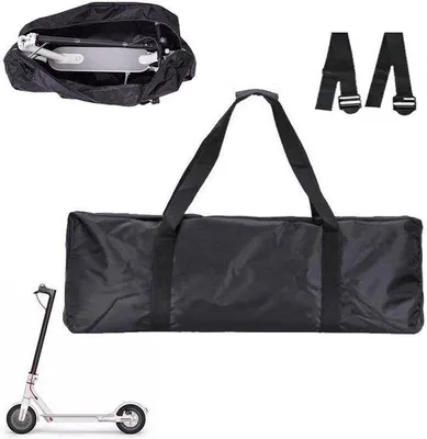 Productafbeelding van E-scooter transporttas - voor opvouwbare elektrische scooters - scooter tas - 125x53x25 cm - waterdicht nylon - met snelsluitingsbanden