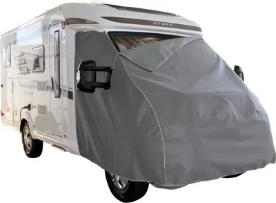 Zdjęcie produktu dla Osłona Kabiny Campervana Hindermann Wintertime, Ducato Typ 250 (2006+), Typ 290 (2013+), Oddychająca SFS-3, Potrójna Warstwa 160 g/m², Z Tendorami