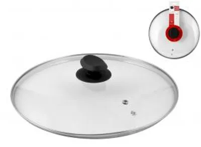 Immagine prodotto di HOMe Coperchio In Vetro Bordo Inox Cm22