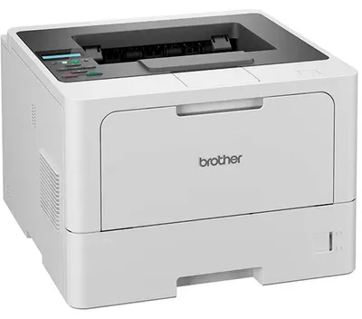 Produktbild von Brother HL-L5210DN, Laser, 1200 x 1200 DPI, A4, 48 Seiten pro Minute, Doppelseitiger Druck, Schwarz, Weiß