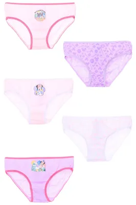 Produktbild von 5er-Set: Slips Disney Minnie Mouse Bunt 122-128 cm