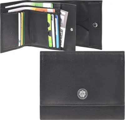 Produktbild von Sonnenleder Geldbörse Leder Portemonnaie Geldbeutel TARN G schwarz 822-303-02
