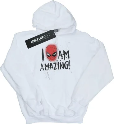 Obrázek produktu pro Marvel - Dámská mikina s kapucí "I Am Amazing" BI13431 (S) (bílá)