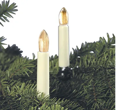 Immagine prodotto di HELLUM Fata LED con 20 candele increspate avorio caldo 16,3m
