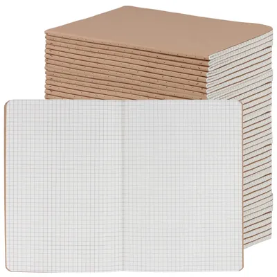 Produktbild von Set aus 40 A5 Raster Notizbüchern zum Zeichnen und Organisieren