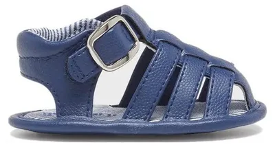 Image de Solidchoice - Coussin pour bébé bleu avec fermeture velcro