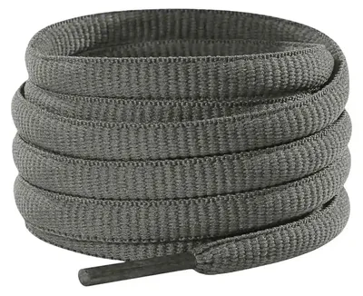 schnuersenkel laufschuhe oval graudunkel