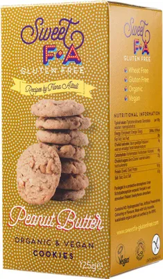 Productafbeelding van Sweet FA Koek Peanutbutter Glutenvrij (125 gr)