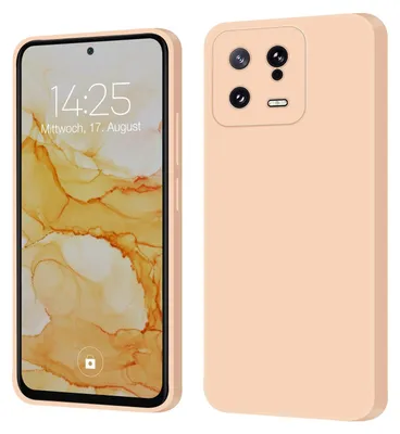 Produktbild von Hülle für Xiaomi 13 5G Case Cover Bumper Smartphone Softgrip Schutzhülle Farbe: Rosa