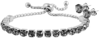 Produktbild von Akzent Damen Schmuckset Glenni Edelstahl silber