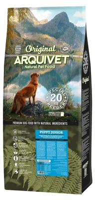 Imagen del producto de ARQUIVET Original Puppy Junior – 20 kg – Pollo y arroz para cachorros de todas las razas – Fórmula