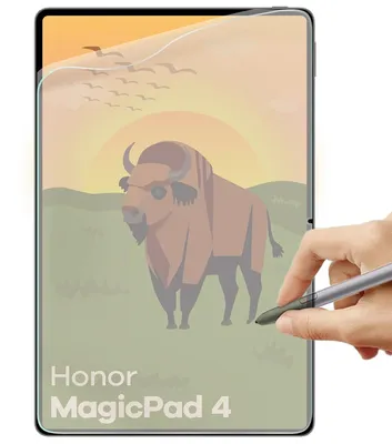 Produktbild von Matte Folie für Honor MagicPad 4, Bizon Tab Film Matte, 1 Stück