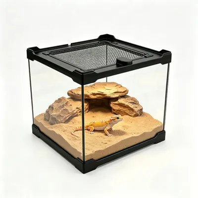 Produktbild von Reptilienterrarium 20 x 20 x 17 cm, Glas, für Spinnen