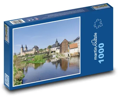 Produktbild von Puzzle 1000 Historische Stadt Rochlitz - martinpuzzle