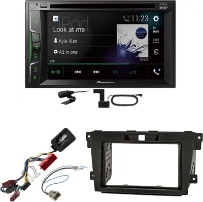 Produktbild von Pioneer AVH-A3200DAB USB Digitalradio Bluetooth MP3 CD Einbauset für Mazda CX-7