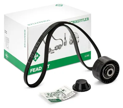 Produktbild von INA 529 0408 10 Keilrippenriemensatz für RENAULT TWINGO II (CN0)