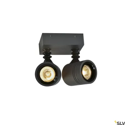 Produktbild von SLV 233095 NEW MYRA WALL SPOT Wandleuchte anthrazit 2xGU10 max. 2x50W IP55