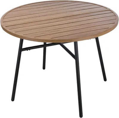 Obrázek produktu pro Stůl pro stání a bistrový stůl - zahradní stůl - venkovní stůl - kulatý stůl - hliník - 100 x 73,5 cm
