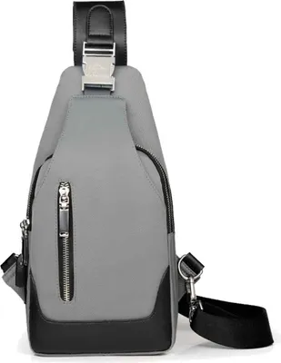 Produktbild von Wasserdichte Brusttasche für Herren, Umhängetasche, Schultertasche, Brusttasche, Fahrrad- und Wanderrucksack, hohe Qualität, wie abgebildet