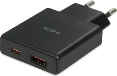 Produktbild von iBOX C-43 Slim GaN PD30W Netzladegerät  schwarz