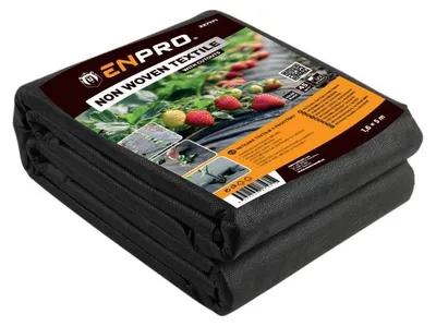 Productafbeelding van Vliesstof Enpro 725541-1-6 x 10 m-50 g/m2-zwart