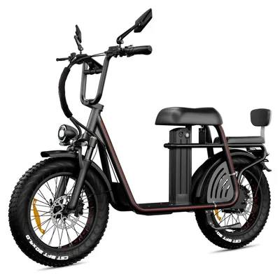 Produktbild von Elektrofahrrad | DRVETION | ET20 | 48V20Ah 20" Hydraulik eBike - Schwarz