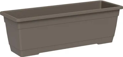 Produktbild von TeraPlast™ Pflanzkasten BIRKA Sand umbra rechteckig 40 cm - Kunststoff