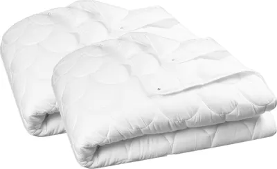 Produktbild von 4-Jahreszeiten Bettdecke 2er Set, 240x220 cm, weiß